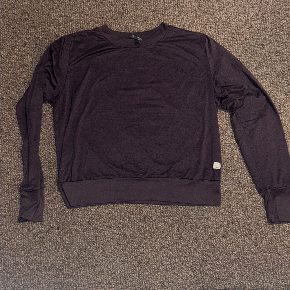 Vuori Deep Purple Long Sleeve Top